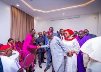 Reactions Trail Tinubu’s Meeting With Northern Pentecostal Bishops (Photos)