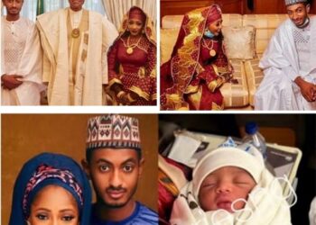 President Buhari Becomes Great-grandfather As His Granddaughter Welcomes A Baby Girl (Photos)