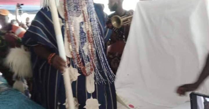 Ekiti Monarch Receives Staff of Office