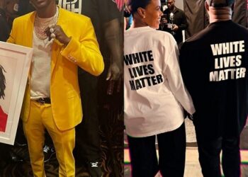 Kanye West Gets Dragged Massively For Wearing ‘White Lives Matter’ Shirt At Yeezy Show (Screenshots)