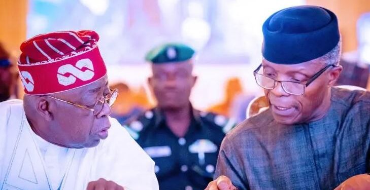 Tinubu Meets Osinbajo In Aso Villa (Photos)