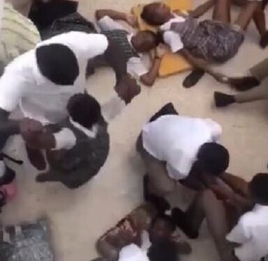 Students Collapse At Jamaican High School During Devotion (Video)