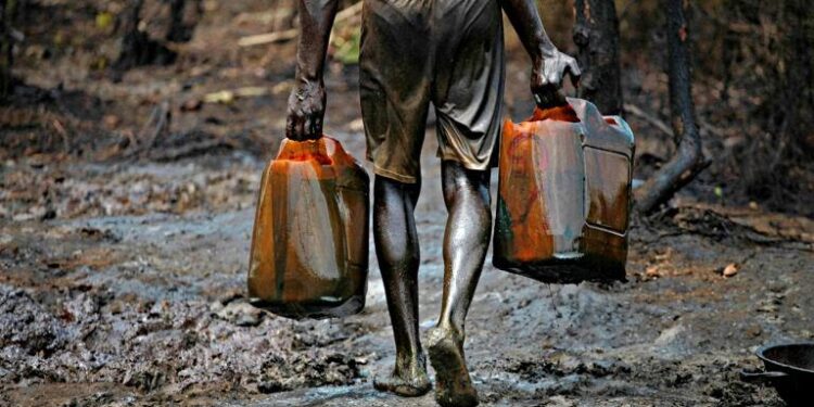 Illegal Oil Bunkering: More Than 40 Tapping Points Uncovered In Delta, Bayelsa