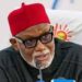 You’re Not Yorubas’ mouthpiece – Gov Akeredolu Knocks Afenifere