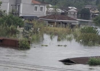 Flood Takes Over Former President Jonathan’s Home