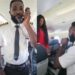 Love In The Air – See The Beautiful Moment A Nigerian Pilot Proposed To Girlfriend Mid-Flight (Video)