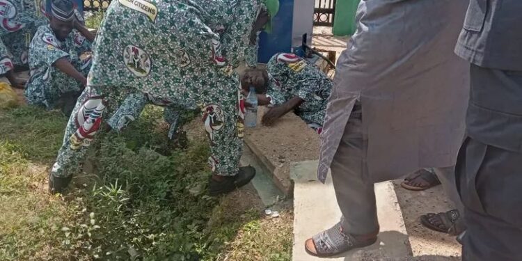 Retiree Collapses As Pensioners Protest Non-payment Of Benefits (Photos)