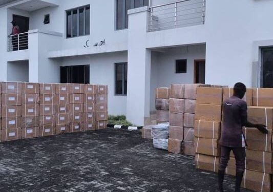 NDLEA Discovers 13 Million Tramadol Pills In A Mansion, Arrests Lagos Billionaire