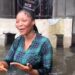 Lady Shows Herself Inside Flooded House, Nigerians Sympathize With Her (Video)