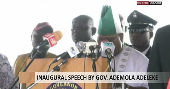 Read Full Text: Adeleke’s Inaugural Speech As Osun Governor
