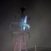 Passenger And Pilot Trapped As Plane Crashes And Dangles From Power Line (Photos)