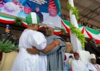 Osun: Watch The Exciting Moments, Arrival Of VIPs As Ademola Adeleke, Deputy Take Oath of Office (See Videos)