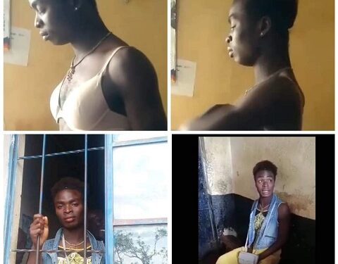 Man Arrested After Dressing Like A Woman, Confesses He Harbours Female Feelings Since Childhood (Video)