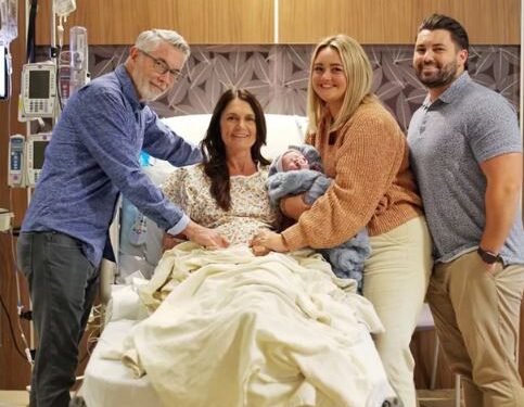 56-Year-Old Grandmother Gives Birth To Her Son And Daughter-In-Law’s Baby (Photos)