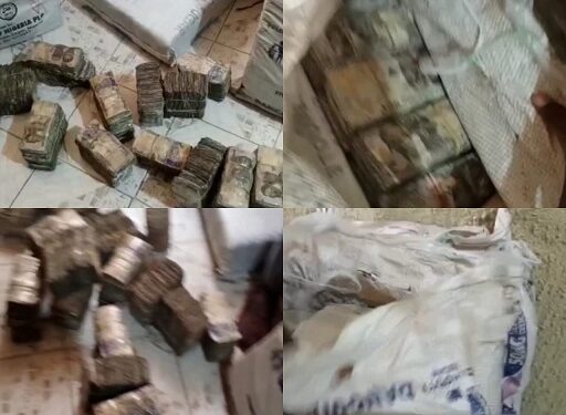 Bags of Damaged Naira Notes Discovered Weeks After CBN Unveiled Newly Re-designed N200, N500 and N1000 Notes (Video)