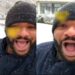 Nigerian Man In Poland Overwhelmed With Joy As He Sees Snowfall For The First Time (Video)