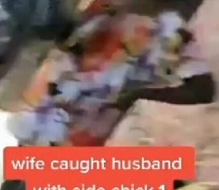 Heavily Pregnant Wife Sent Packing After Catching Husband With Sidechick In Their Home (Video)