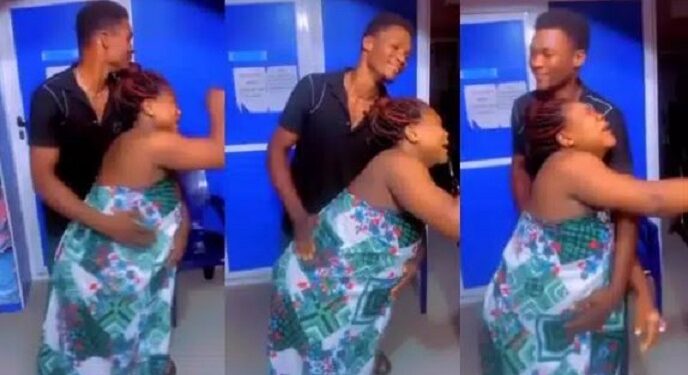 “After This One, I No Do Again” — Pregnant Woman Cries Out Over Labour Pain (Video)