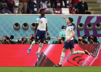 Saka Grabs Brace As England Hammer Iran 6-2 In First 2022 World Cup Match