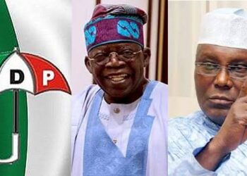 PDP Reacts As Tinubu Mistakenly Prays For The Party During Campaign In Plateau