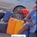Man Spotted Sleeping At A Filling Station While On A Queue As Fuel Scarcity Bites Hard Across The Country (Video)