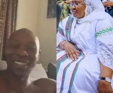“You Are Fat. Come And Arrest Me”- Singer Seun Kuti Dares Aisha Buhari (Video)