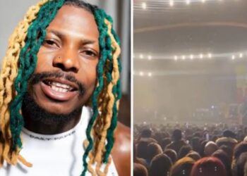 Many Hospitalized Following A Stampede That Ensued After People Tried To Gain Access To Asake’s Show In London Without Tickets (See Videos)