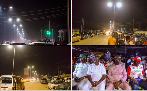 Nigerians Blast Edo State Gov, Godwin Obaseki, For Holding A Ceremony To Commission Street Light (Comments)