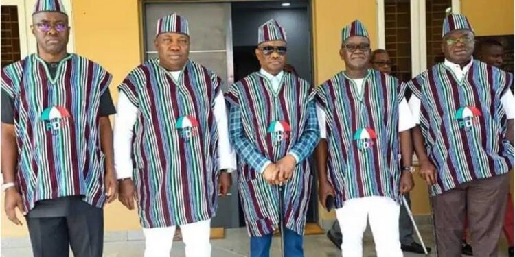 Tension In PDP As G5 Governors Finally Abandon Atiku