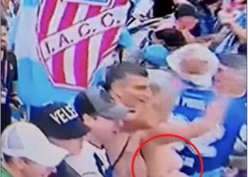 Topless Argentinian Fan Faces Jail Time In Qatar After Stripping Off To Celebrate Her Country World Cup Final Victory