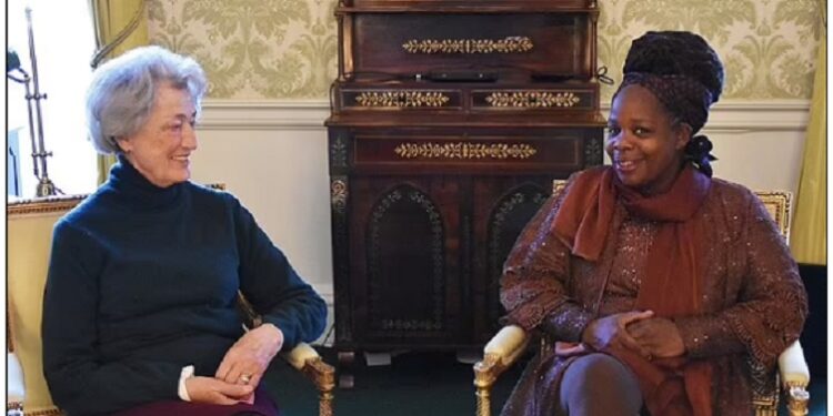 Prince William’s Godmother Meets ‘Ngozi Fulani’ To Apologise For Asking Her; “What Part Of Africa Are You From?”