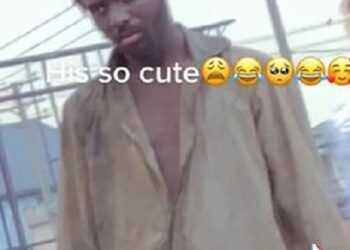 He’s So Cute – Nigerian Lady Reveals She Has A Crush On A Mentally Challenged Man (Video)