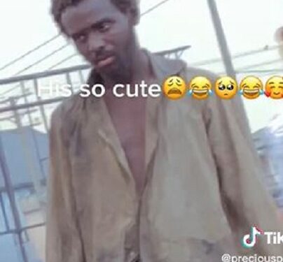 He’s So Cute – Nigerian Lady Reveals She Has A Crush On A Mentally Challenged Man (Video)