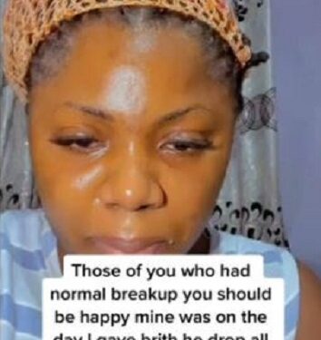 My Man Dumped Me On The Day I Gave Birth – Lady Shares Heartbreaking Story (Video)