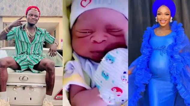 Nigerian Singer, Portable Welcomes Child With Babymama (Video)