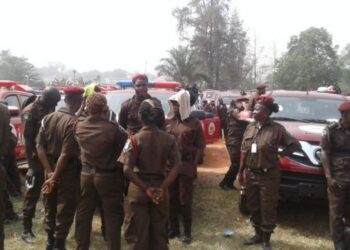 Motorcycle Thief Caught In Action By Osun Amotekun Operatives