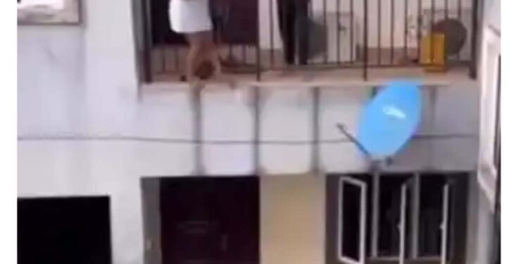 Drama As Woman Catches Husband And Sidechick In Their Home (Video)