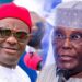 2023 Presidency: “There Is Something Wrong With You” – Gov Wike Ridicules Atiku Over Obasanjo’s Endorsement Of Obi