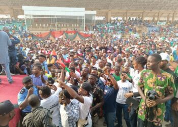 See How Peter Obi’s Campaign Rally Turned Out In Ekiti (Photos & Videos)