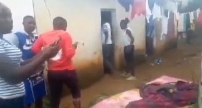 Watch The Moment Kenyan Women’s Football Team Were Thrown Out Of Their Hostel By Club Officials After Losing Match (Video)