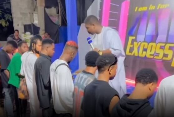 “Na Who Give Me Money, I Go Dey Pray For” — Pastor Says As He Prays For Yahoo Boys (Video)