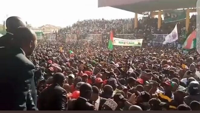 Mammoth Crowd Attend Peter Obi’s Campaign Rally In Plateau State (Photo/Video)