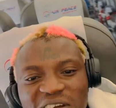 Singer Portable Reacts After A Plane He Boarded Was Filled With Empty Seats (video)