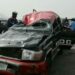 Just In: NSCDC Vehicle Carrying Election Material To Lagos Crashes In Abuja