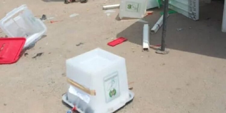 2023 Elections: Thugs Snatch Election Materials, Chase Away INEC Officials In Edo (Videos)