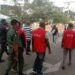 EFCC Storm Tinubu’s Polling Unit (Video)