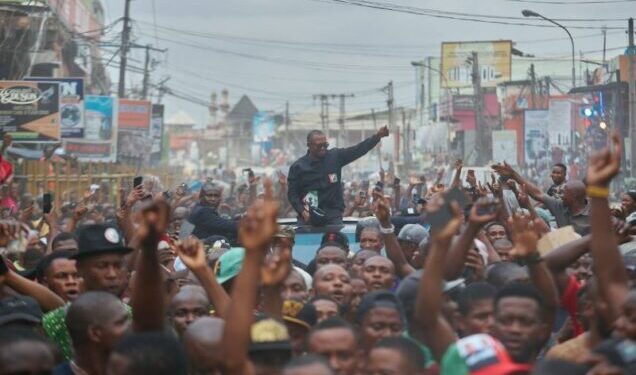 Peter Obi Reacts To Attack Of His Supporters During Lagos Rally