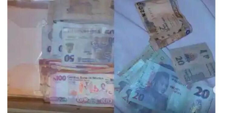Man Laments About Denomination Sprayed By Guests During Wedding (Video)