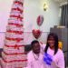 Lady Gifts Boyfriend $650 Money Cake, 50 Liters Fuel, Others For Valentine