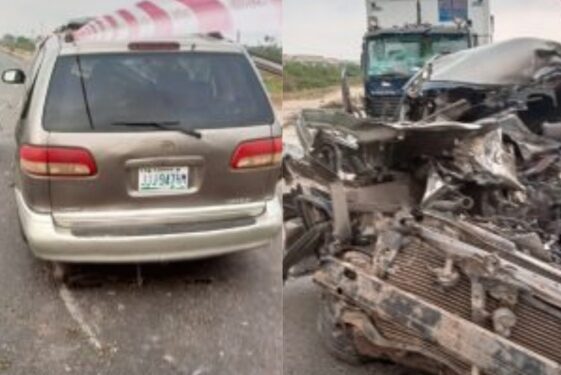 Tragedy As Father, Mother, 3 Kids Die In Lagos-Badagry Expressway Crash